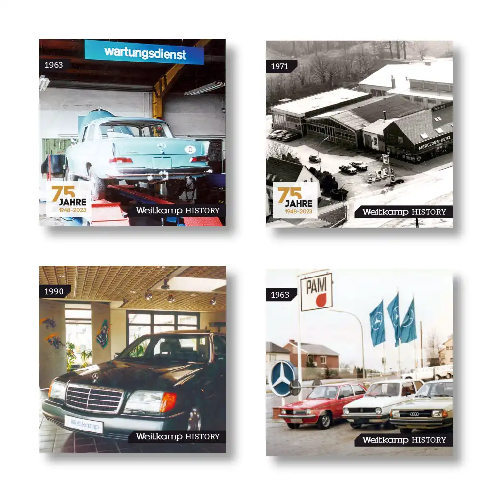 Social Media Serie Historie Autohaus Weitkamp